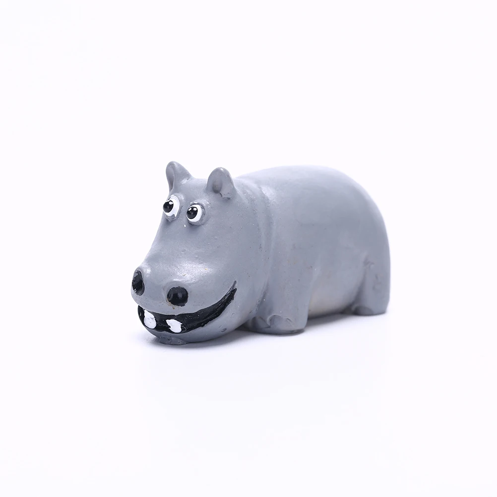 1PC Hippo Animal Miniature Fairy Garden Home Houses Mini Craft DIY Decoration Micro Landscaping Decor Accessories | Дом и сад