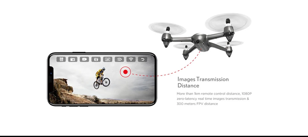 MJX B2SE 5G gps Радиоуправляемый Дрон 1080P камера Квадрокоптер WiFi FPV позиционирование бесщеточный удержание высоты Радиоуправляемый Дрон RTF возврат одним ключом