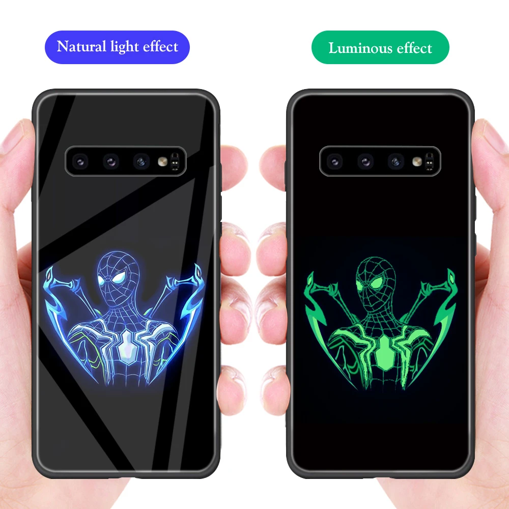 Ciciber чехлы для телефонов samsung Galaxy S10 S9 S8 Plus Note 8 9 S10e + Funda Капитан Америка Логотип