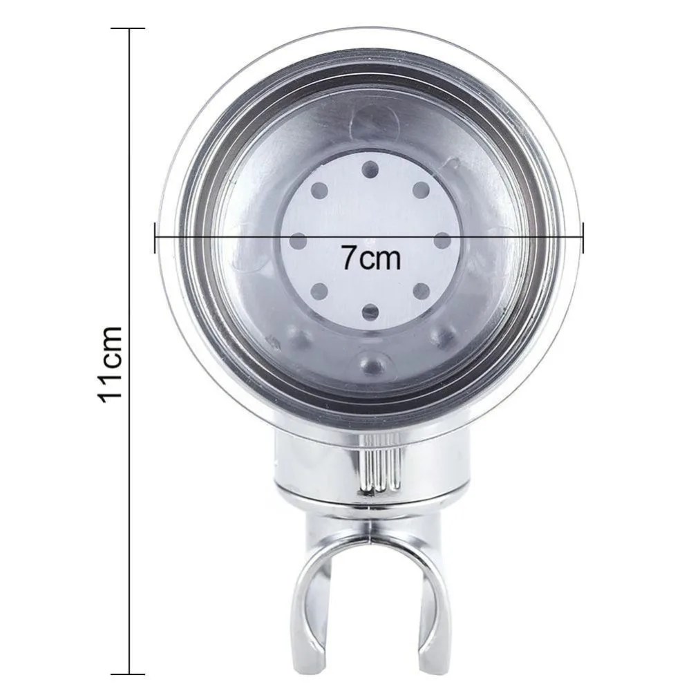 

Adjustable Shower Head Handset Holder Rack Bracket Suction Cup Shower Holder Wall Mounted Shower Holder For Bathroom Accessory