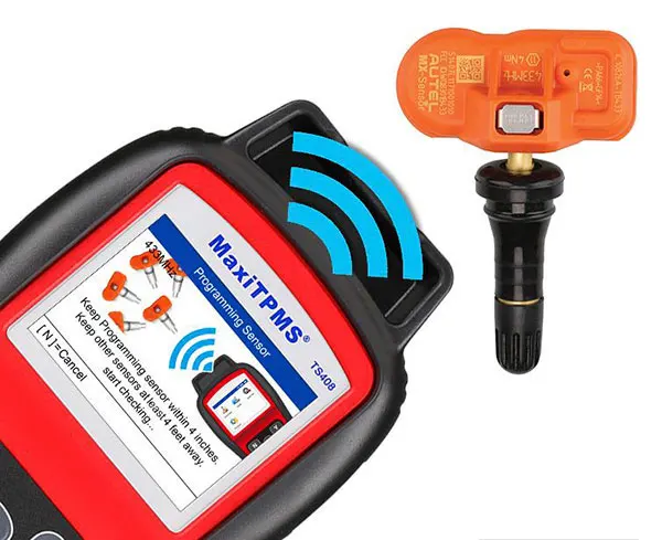 Autel MaxiTPMS TS408 TPMS активатор программа MX датчиков и инструмент для переобучения