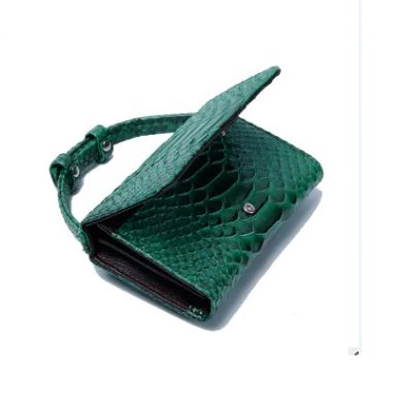 Serpentine Genuine Leather Chains Shoulder Bags Women's Silver Crossbody Bag Ladies Clutch Messenger IPhone Packet | Багаж и сумки
