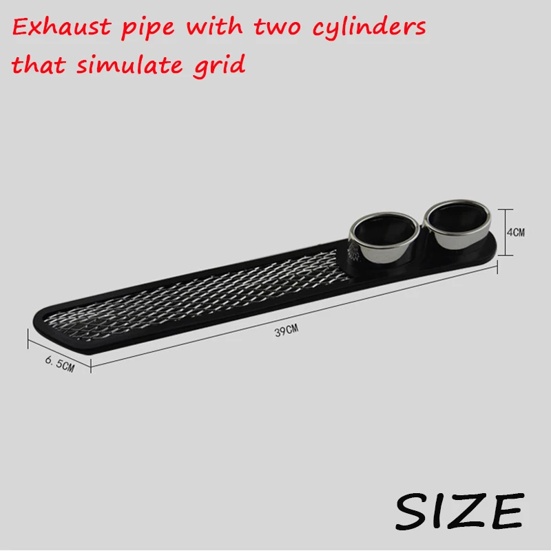 ZD 2pcs/set 3D Крутая наклейка на выхлопную систему автомобиля с эффектом углеродного волокна для Mercedes W203 W211 W204 W210 Benz BMW F10 E34 E30 F20 X5 E70 Kia Rio