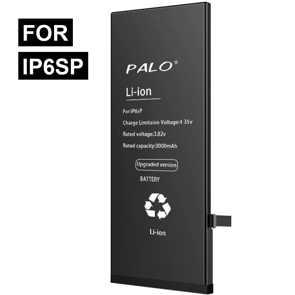 Сменные Аккумуляторы для Apple iPhone 6 6s/6 p/6s plus 3200mAh полимерная батарея для iPhone6/6s с подарочными инструментами+ чехол для аккумулятора - Цвет: for iPhone6s plus
