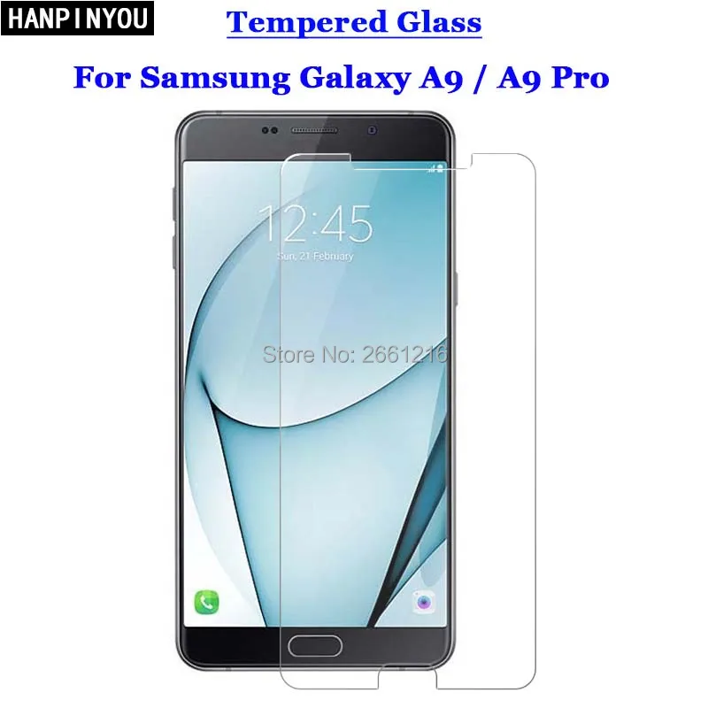 A9 / Pro закаленное стекло 9H 2.5D Премиум Защитная пленка для экрана Samsung Galaxy 2016 A9000 A9100 6
