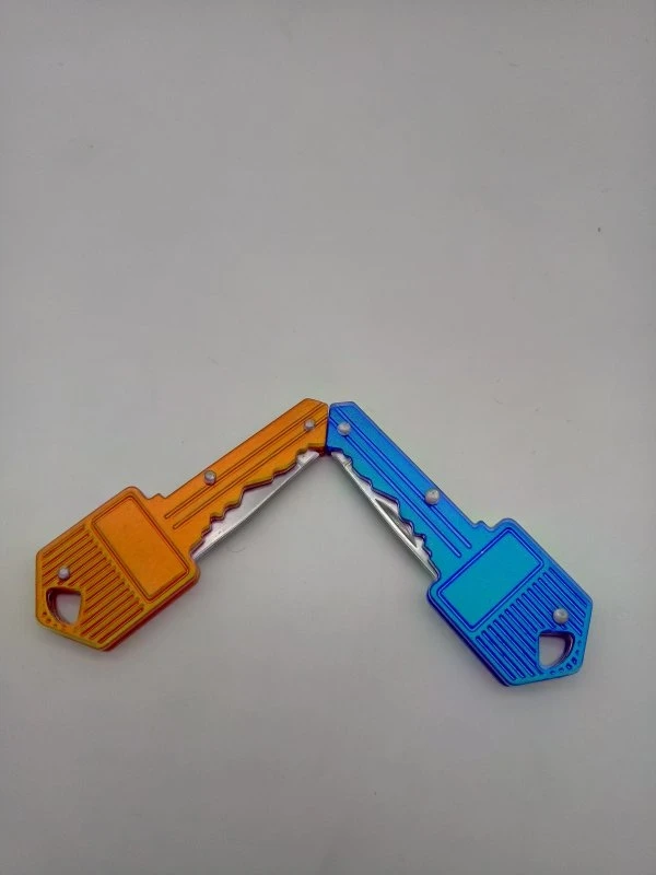 WTT мини карманный складной нож для ключей с лезвием из нержавеющей стали