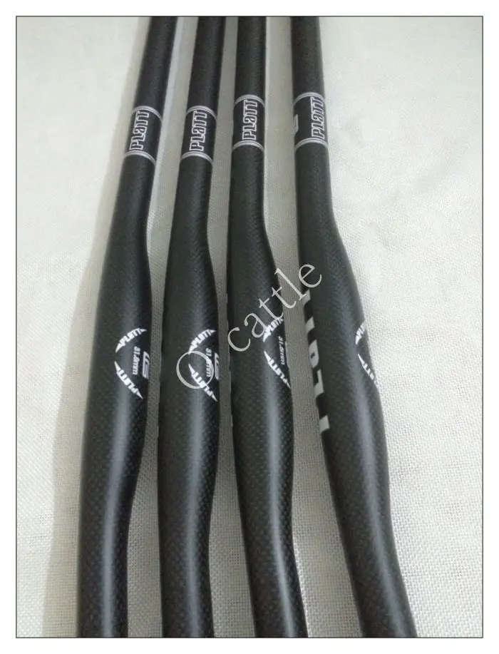 

New mountain bike 3 K full carbon handlebar flat / carbon bicycle wheel MTB growth part 31.8 * 620/640/660/680/700/720 mm