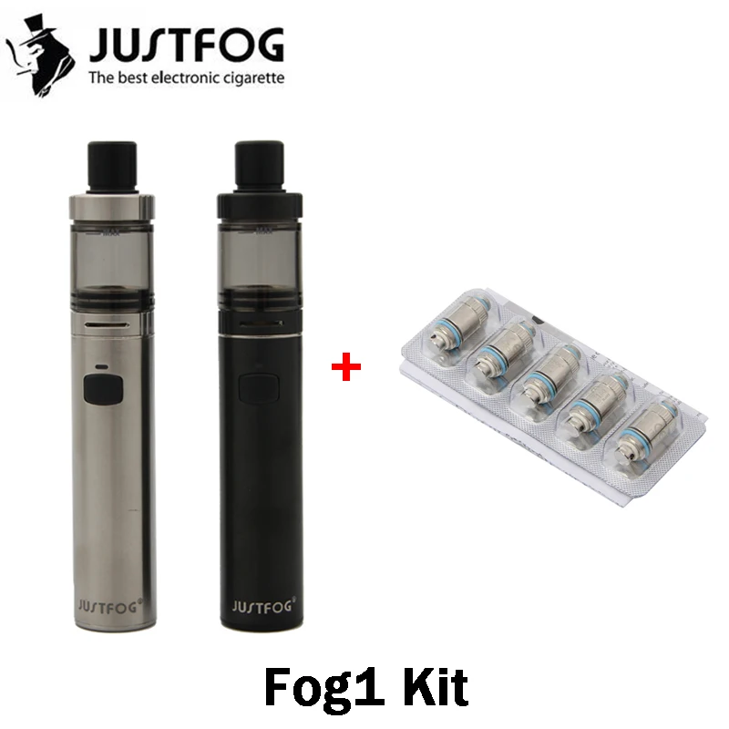 Оригинальный набор Justfog FOG1 с 1500 мАч противотуманной батареей 1 2 мл распылитель OCC