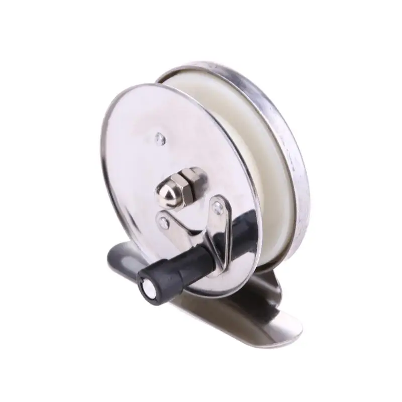 Мини полюс для рыболовной лески удочки подледной рыбалки креветки металлическая