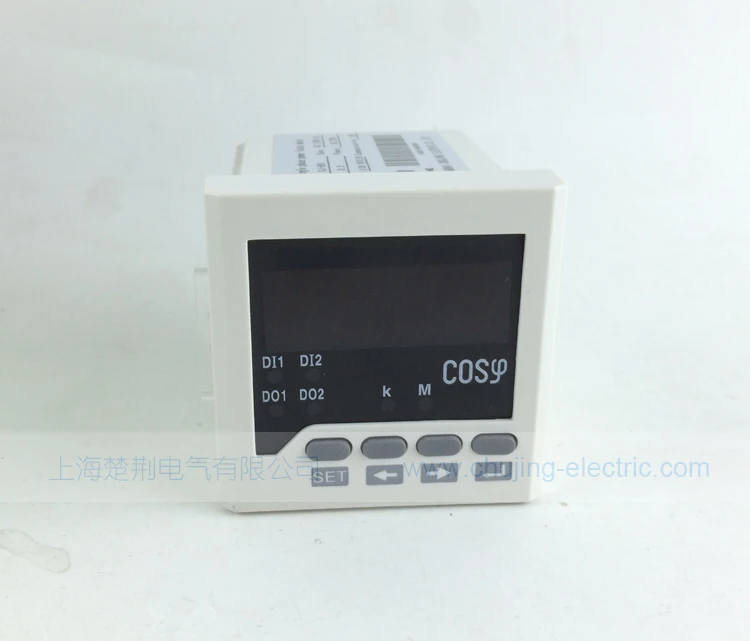 Бесплатная доставка!! Однофазный цифровой измеритель коэффициента мощности COS