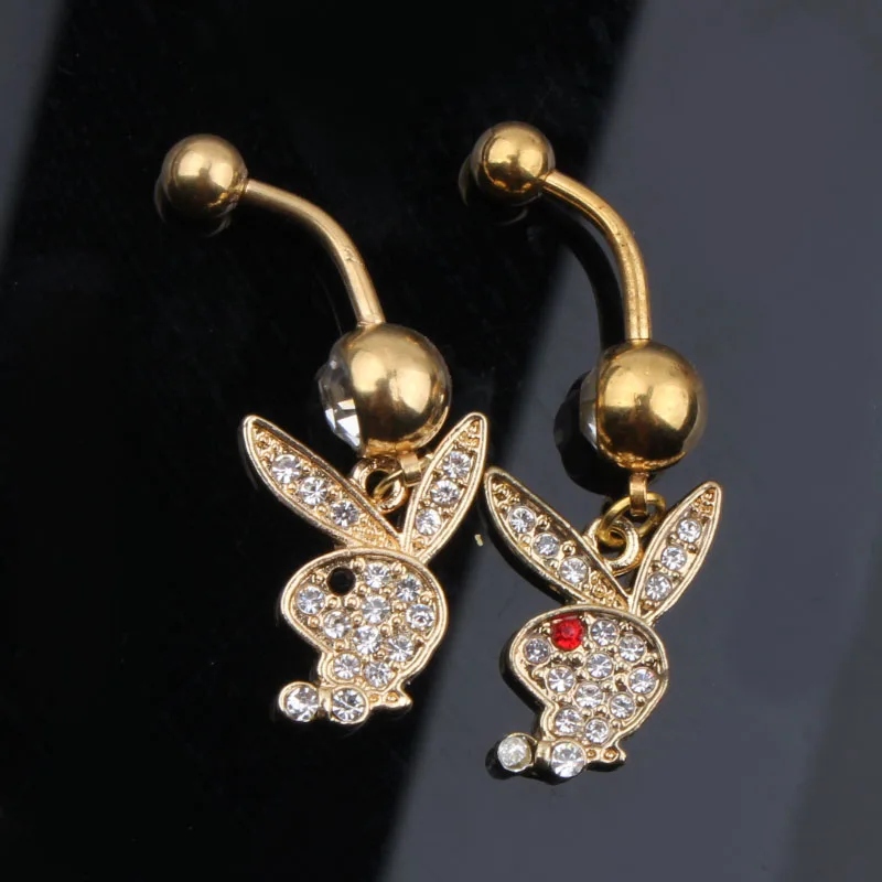 Кольцо для пирсинга пупка с кристаллами из нержавеющей стали 316L|body piercing jewelry|piercing