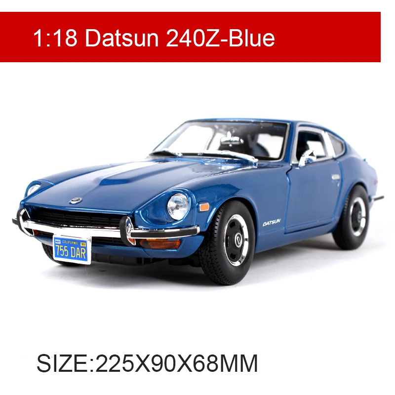 Maisto 1:18 1971 Datsun 240Z классические автомобили коллекционные модели автомобилей из