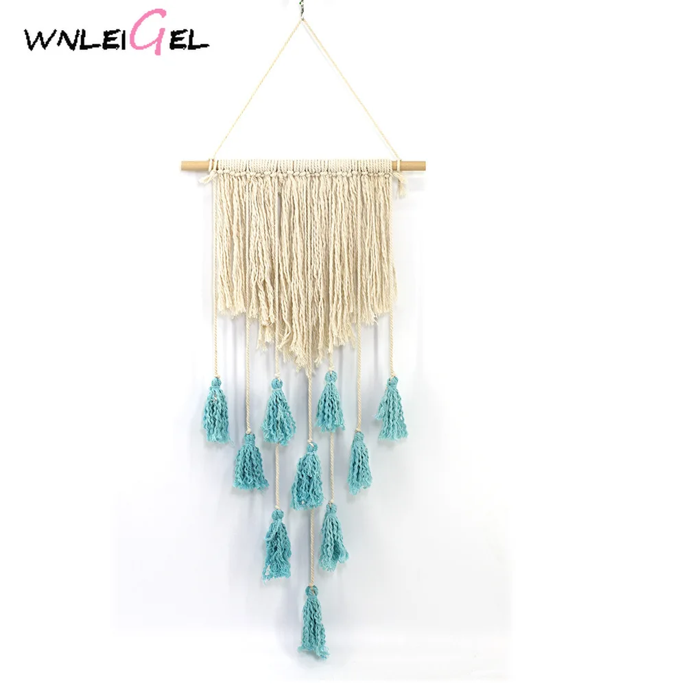 WLG decoracion habitacion ручной работы подвесные украшения кисточка ткачество домашний