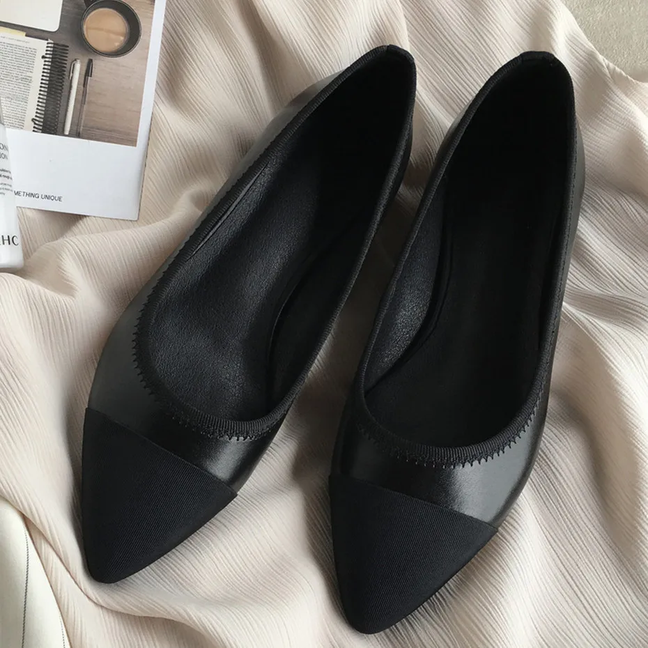 3 цвета большие размеры 33 42 женская обувь из натуральной кожи без шнуровки на