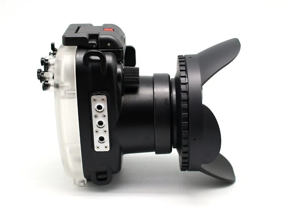 Meikon 40 м/130 футов Подводная камера водонепроницаемый чехол для canon G7X + 67 мм Круглый
