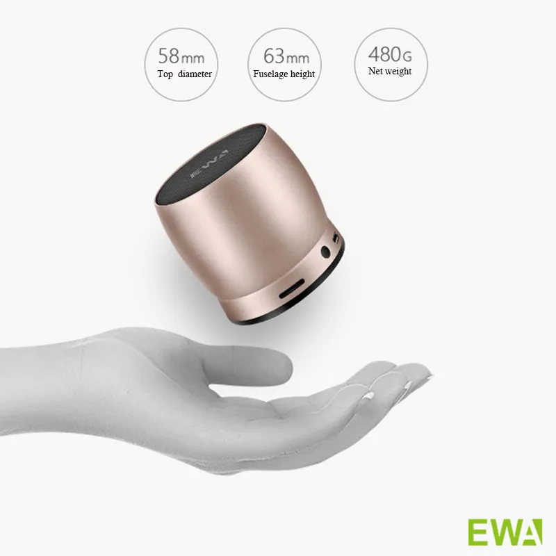 EWA A150 портативная беспроводная Bluetooth Колонка для звонков без рук маленький динамик s тяжелый бас беспроводная Bluetooth стерео телефонная колонка