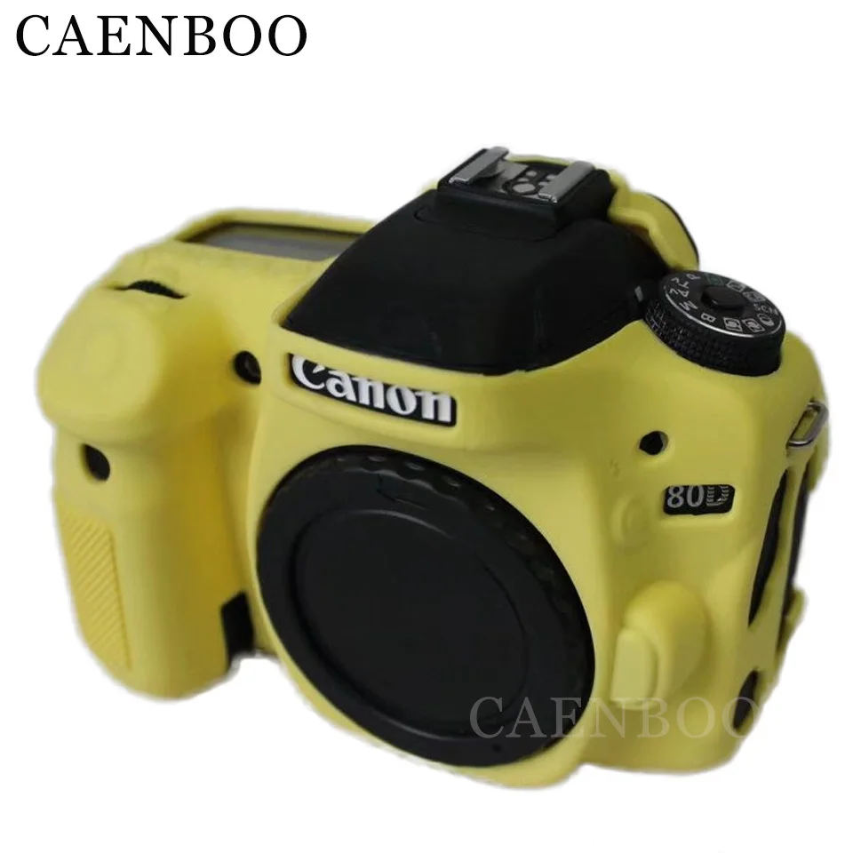 Чехлы для камер CAENBOO 80D мягкая силиконовая резиновая сумка камеры Canon EOS чехол