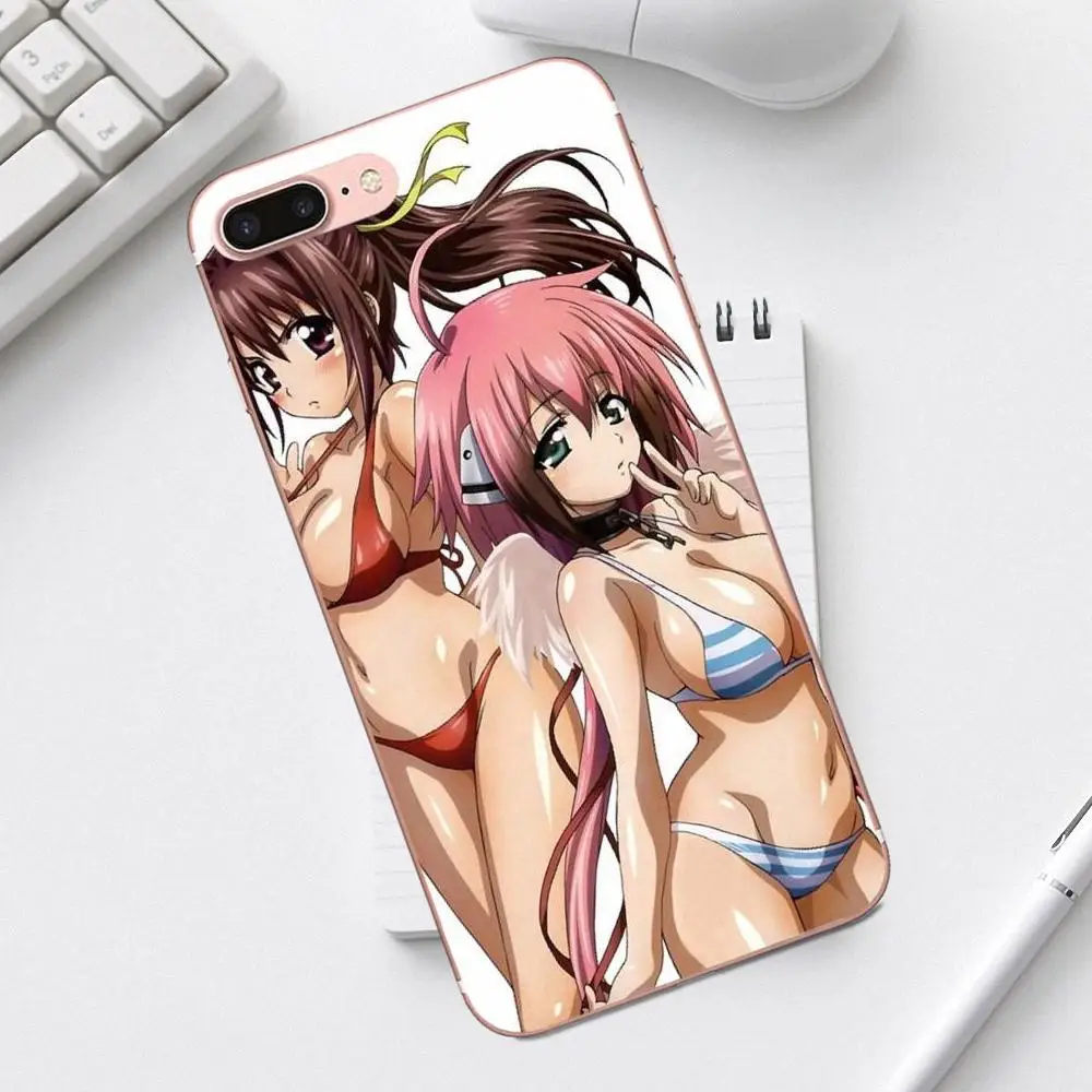 Qdowpz мягкий чехол с принтом Sora No Otoshimono для iPhone X XS Max XR 4 4S 5 5C SE 6 6S 7 8 Plus Galaxy A3 A5 J1 J3 J5 J7