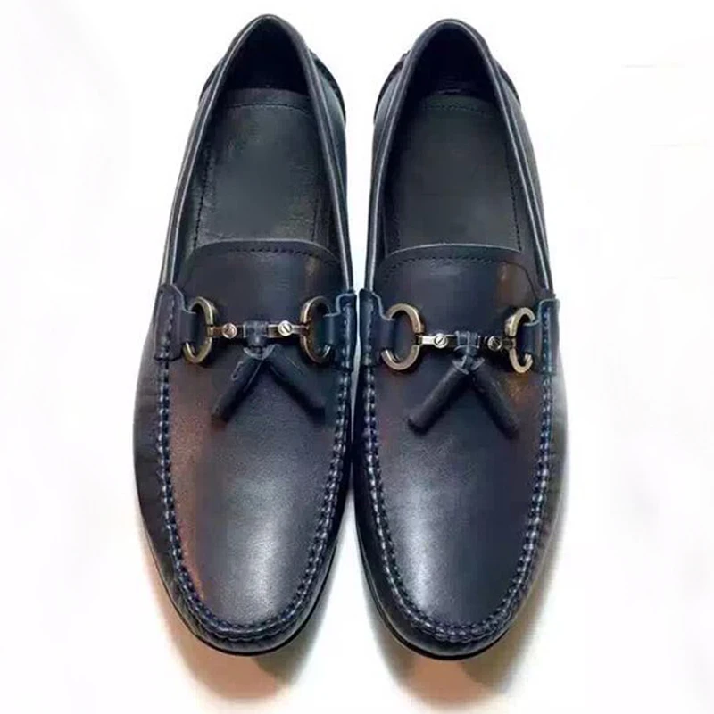 2016 весной и осенью обувь кожа мужчины натуральная повседневная Мокасины мужские