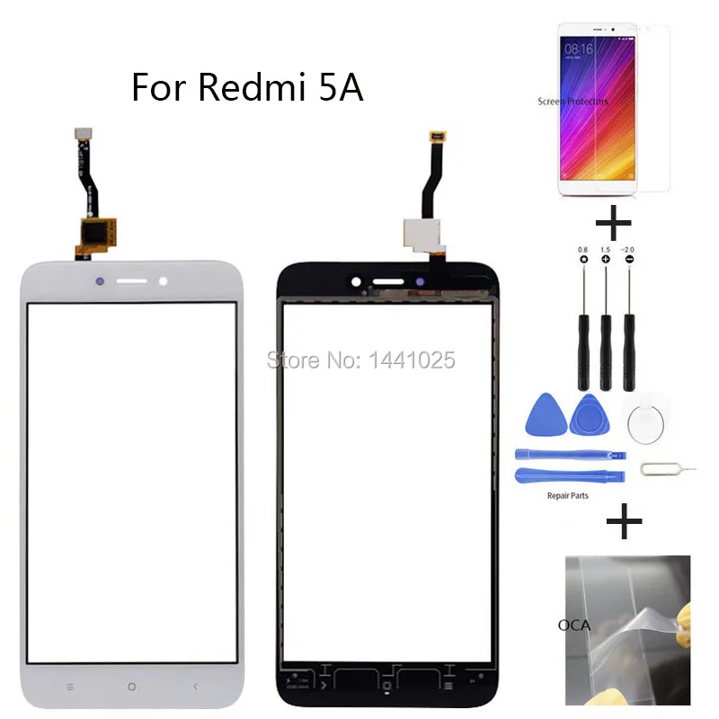 Для Xiaomi Redmi 5A сенсорный экран дигитайзер стекло оригинальные запасные части черный белый для Xiaomi Redmi 5A сенсорный экран TP
