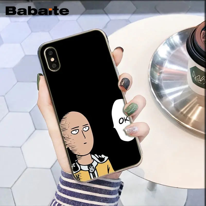 Babaite One Punch Man прекрасные отличные аксессуары для телефона чехол iphone 5 5s 5c SE и 6 6s 7 7plus