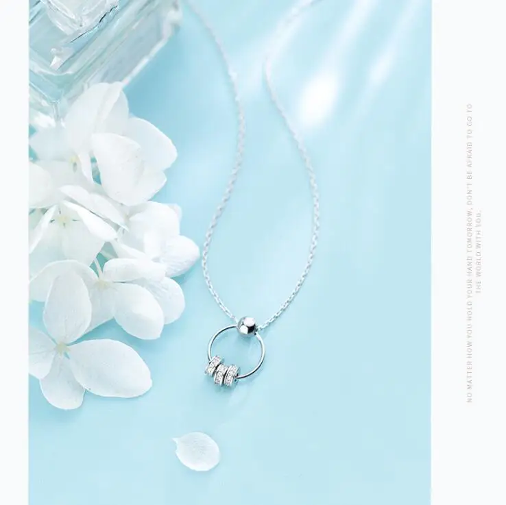 Silver Pendants Necklaces 925 Sterling with Cubic Zirconia | Украшения и аксессуары