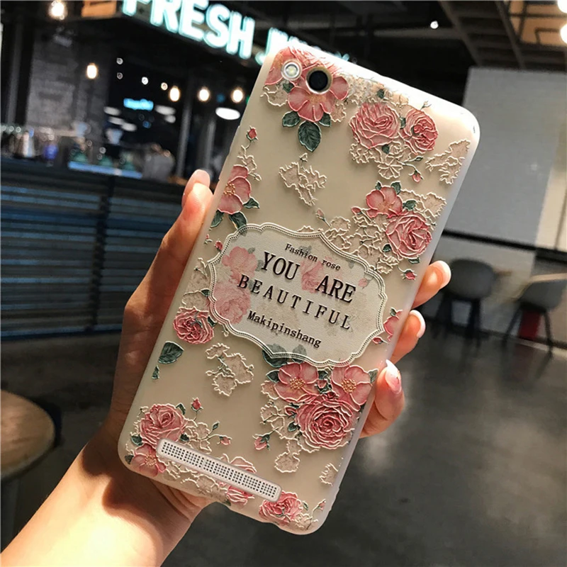 One YonLinTan 3D чехол для телефона, чехол для Xiaomi Redmi 5A 5 pro премьер на мультфильм Силиконовые Роскошные кремния задние Чехлы для телефона - Цвет: One