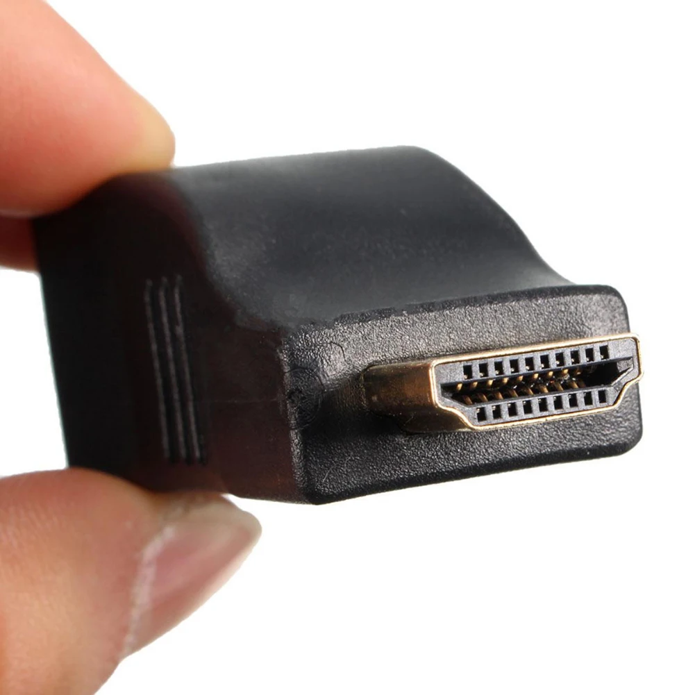 Топ 4 K 3D HDMI 1,4 30 M удлинитель к RJ45 над Cat 5e/6 сетевой адаптер LAN Ethernet