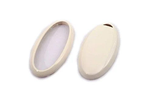 Глянцевый белый чехол для ключа с дистанционным управлением Nissan Versa Cube Frontier Juke March