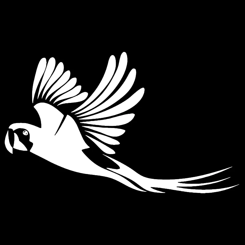 Милые наклейки для автомобиля с попугаем и птицей животные джунглей Стайлинг