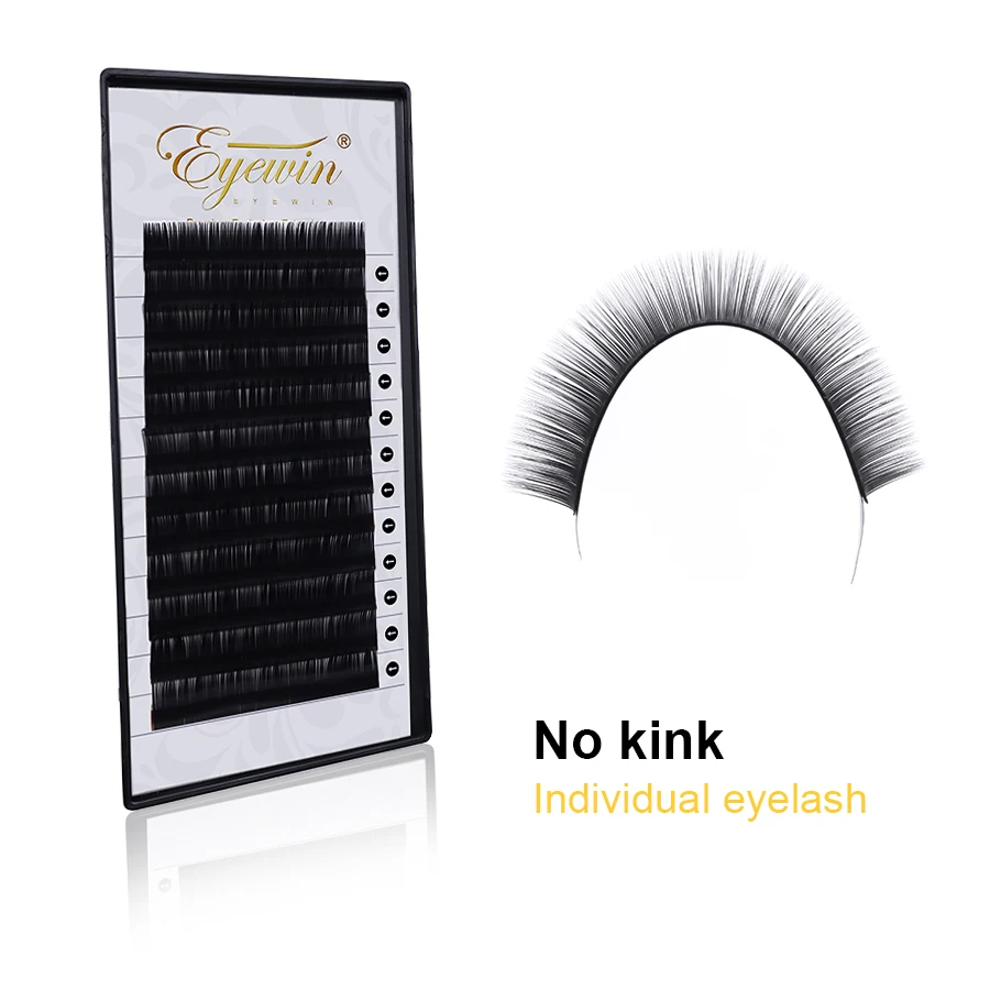 Eyewin Индивидуальные Накладные ресницы C/D Crul Mix, натуральные длинные ресницы для макияжа, ресницы из искусственной норки