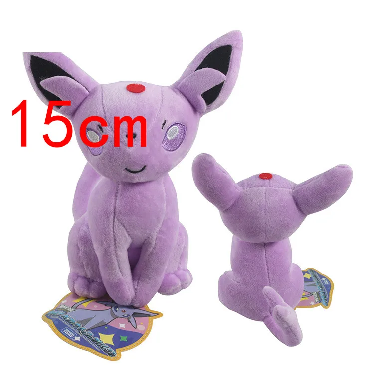 Hot12 20cmPlush Eevee Espeon Umbreon Glaceon Vaporeon Flareon Jolteon Sylveon Leafeon милый мягкий набивной анимедолл
