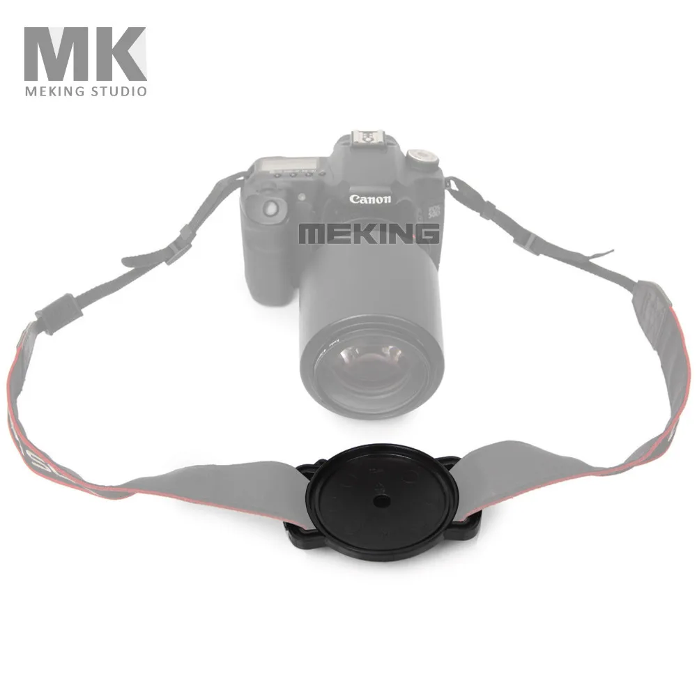 

Meking Universal Lens Cap Anti-losing Camera Buckle Lens Cap Holder for Canon 43mm 55mm 52mm