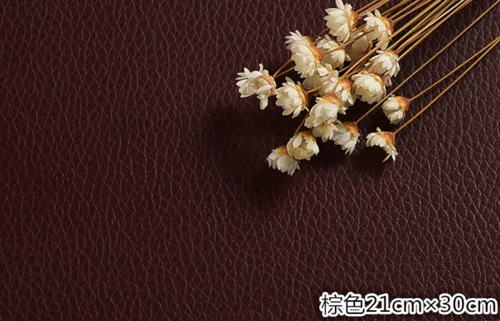 21cm30cm deep brown Самоклеящаяся кожа для ремонта дивана, заплатка для ремонта автокресла, кожаная кровать, кожа, для ремонта, из искусственной кожи - Цвет: 21cm30cm deep brown