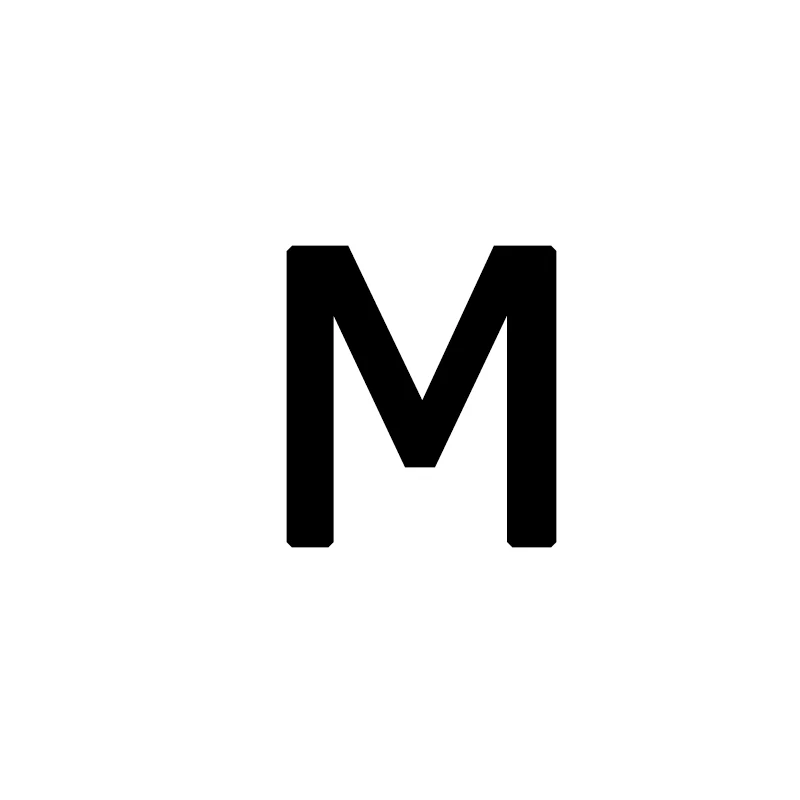 Fashion Double Layer Tiny Dainty Heart Initial Necklace Heart Shape Pendant Letter Necklace Name Chokers Necklaces for Women - Окраска металла: M