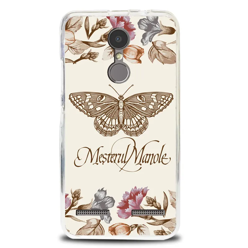 Модный Цветной чехол с цветами для телефона мягкий силиконовый из ТПУ Для Lenovo K6