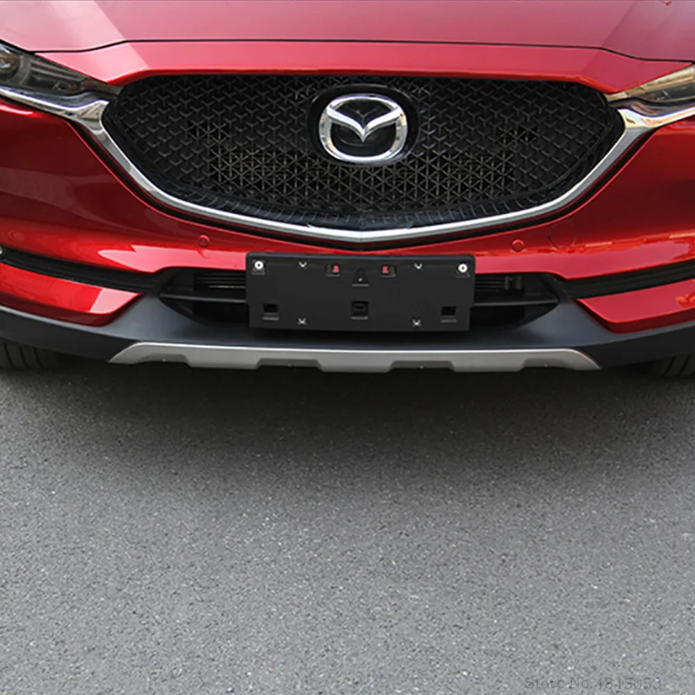 Защита для переднего и заднего бампера из нержавеющей стали Mazda CX-5 CX5 2017-2019 |
