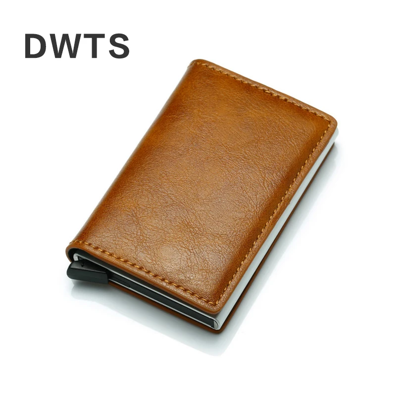 Фото Мужской винтажный Чехол портмоне для кредитных карт с RFID защитой|Держатели и