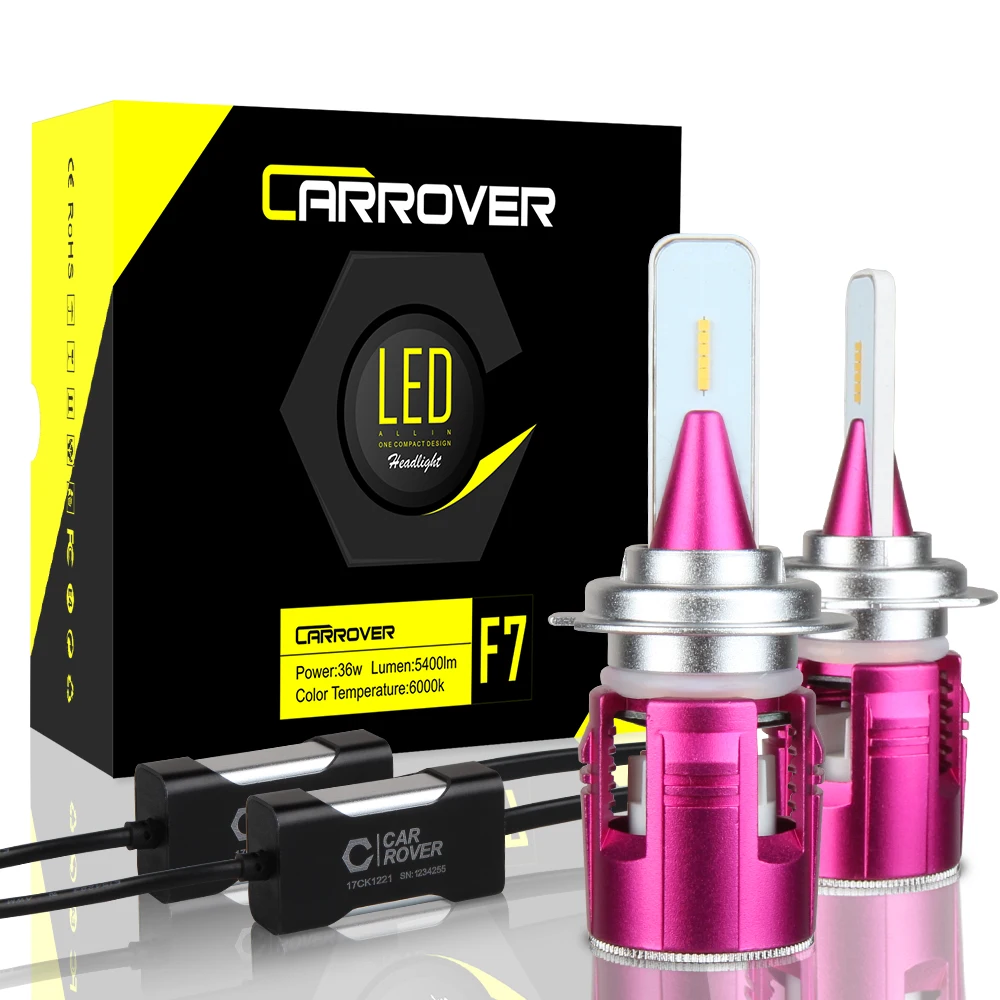 Автомобильный Ровер светодиодный автомобильный головной светильник s лампы H4 H7