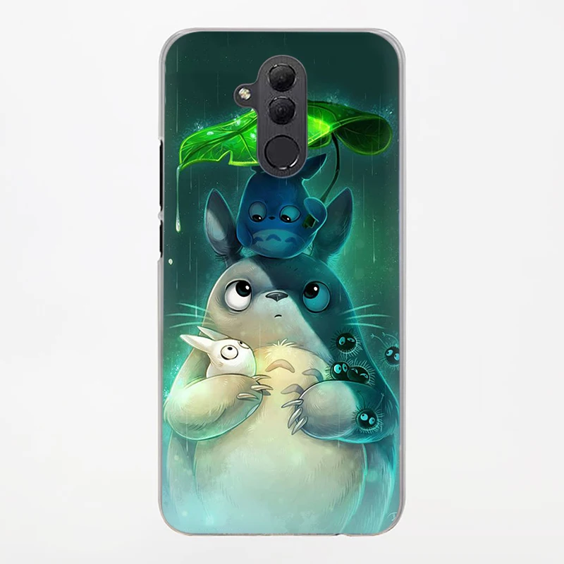 H15 МИЛЫЙ Тоторо жесткий чехол для телефона для huawei Y6 Y7 Prime Y9 Коврики 10 20 30 Pro Lite Nova 2i Lite 3 3i - Цвет: H15