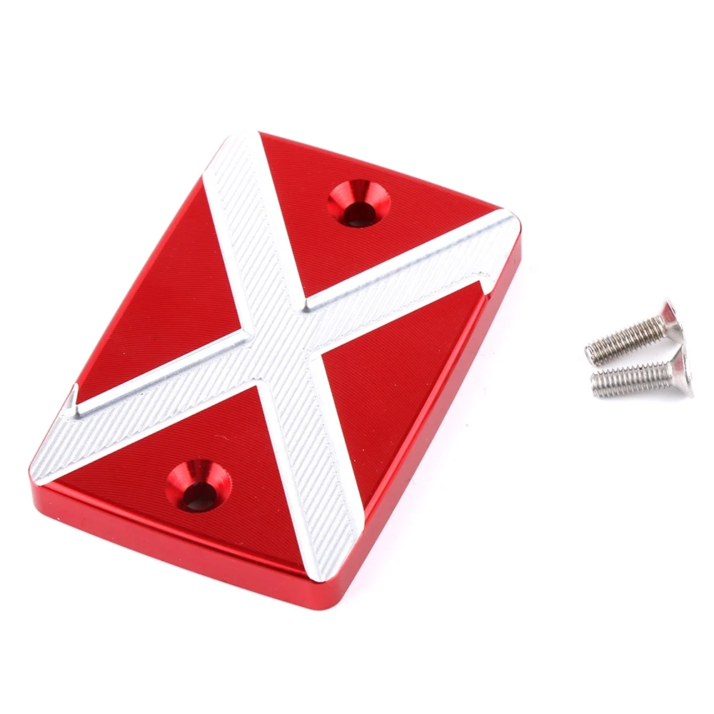 Алюминиевая крышка резервуара для тормозной жидкости и топлива мотоцикла с ЧПУ