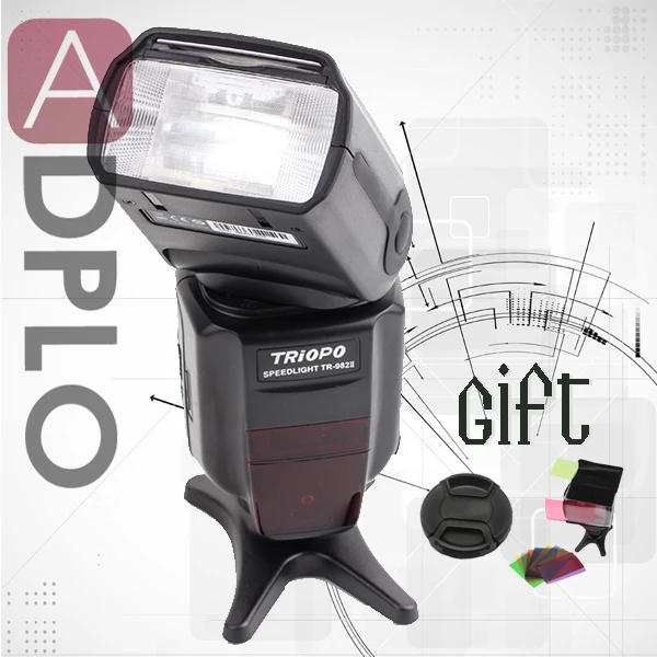 Купите 1 и получите 2 подарка! Triopo TR 982 II master TTL speedlite 1/8000 HSS flash light подходит для Canon 7D