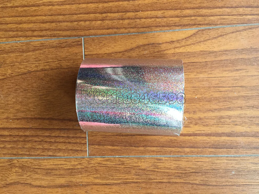 Два Рулона песочного золота/серебра горячей штамповки фольги бумаги DIY
