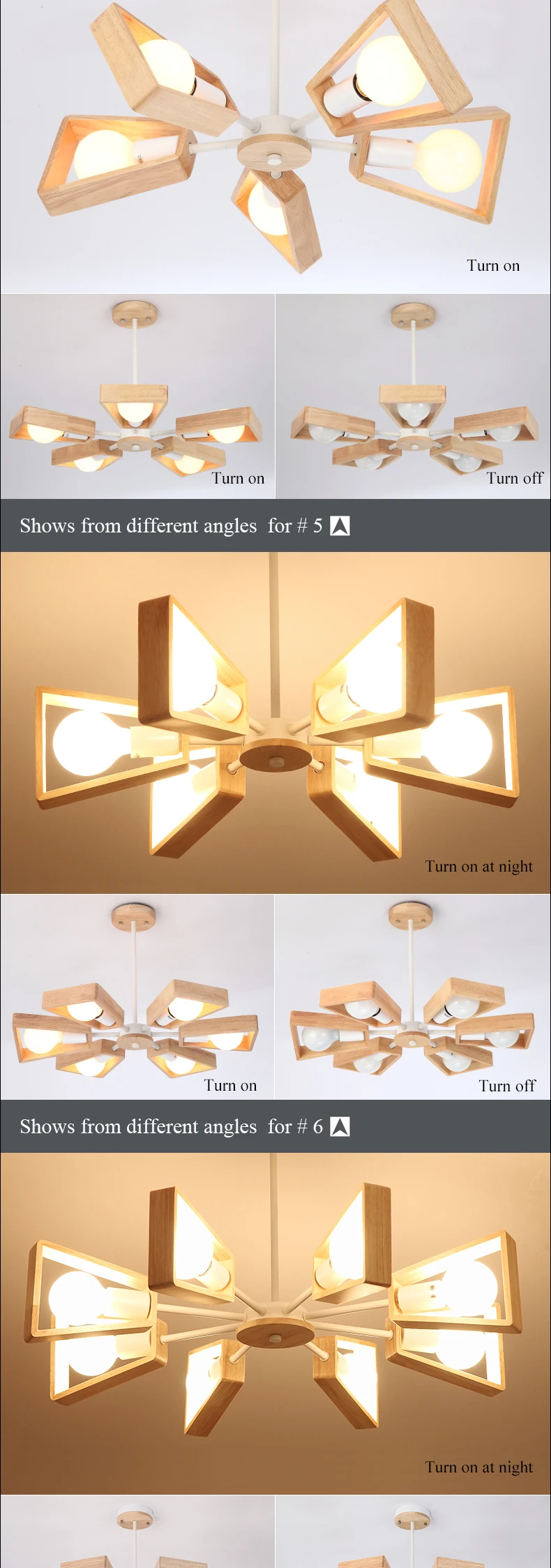 BOTIMI Lustre деревянная люстра Lustres para sala de jantar E27 светодиодный регулируемый подвесной светильник деревянная столовая осветительная арматура