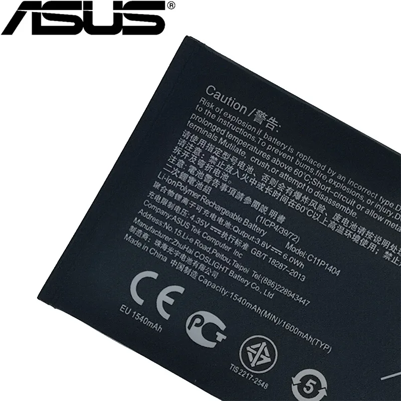 ASUS 1600 мАч C11P1404 батарея для ASUS ZenFone 4 A400CG ZenFone Go 4,5 ZC451TG Z00SD телефон последняя продукция