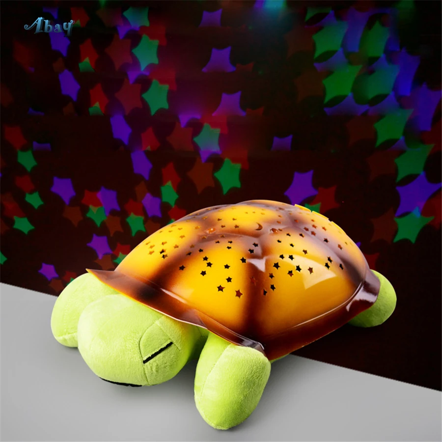 Милые детские ночные светильники разноцветный АБС-пластик черепаховая форма