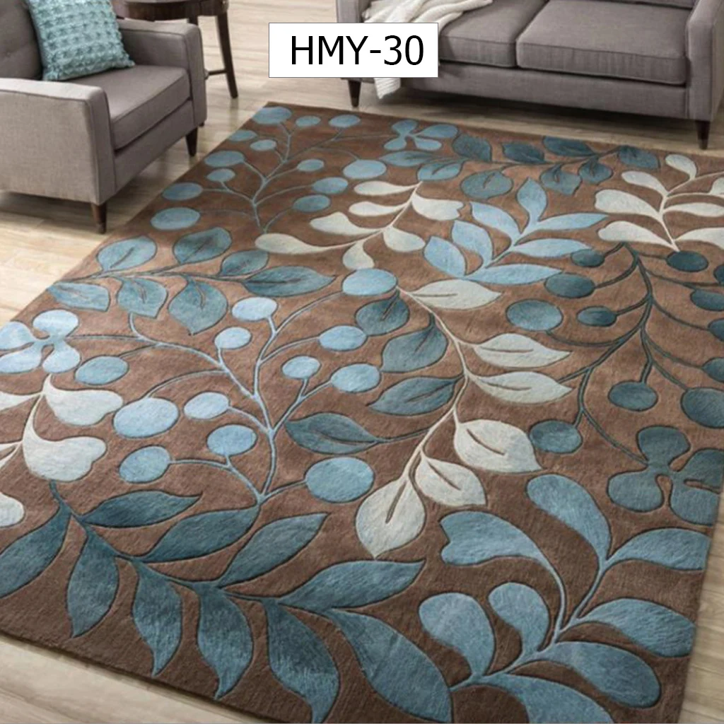 80x120cm Большой напольный коврик Nordic абстрактный цветок художественная ковровая дорожка для Спальня Гостиная Нескользящая ткань с ромбовидным рисунком модные Кухня ковры - Цвет: 80x120cm