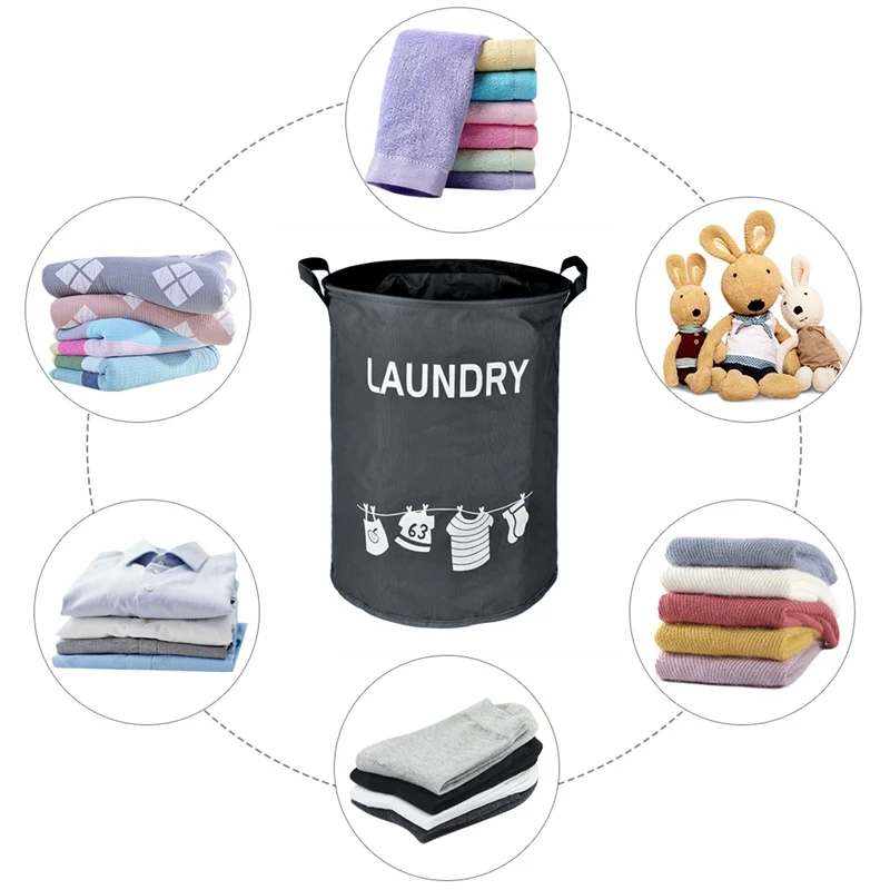 Контейнер для хранения белья LASPERAL водонепроницаемый складной контейнер корзина