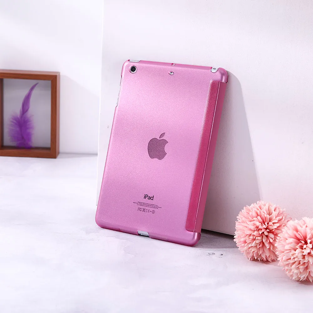 Милый Магнитный флип-чехол с единорогом для Apple iPad 9," Чехол для iPad Air 2 Mini2 из искусственной кожи, складной чехол-книжка с функцией автоматического пробуждения