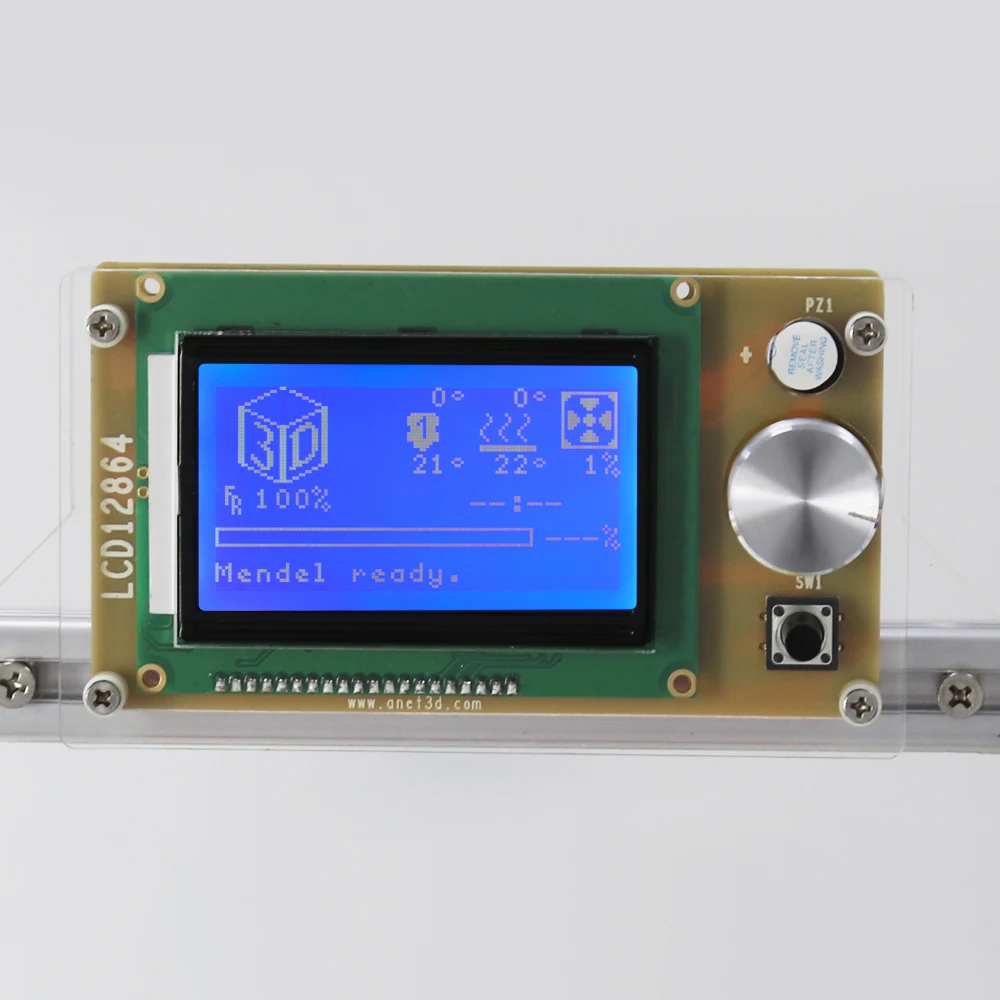 Оригинальный Anet A2 Plus 3d принтер Алюминиевый металлический 0 4 мм сопло DIY